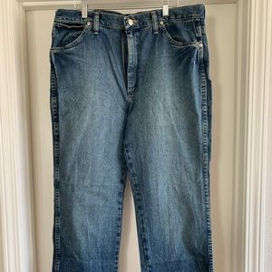 Mens Wrangler Cowboy cut Silver edition jeans